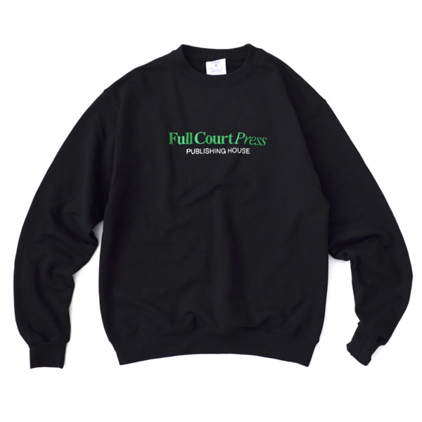 Full Court Press /// FCP LOGO CREWNECK Black 01