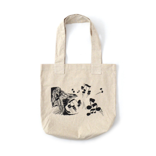 BOOK WORKS /// Catch The Beat Hemp Tote 01