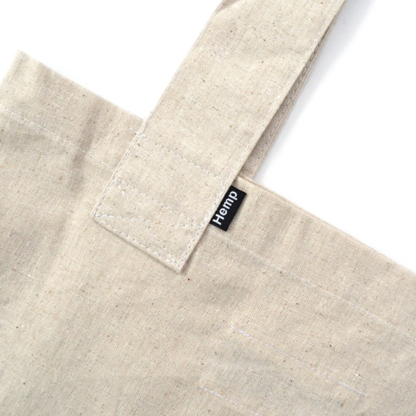 BOOK WORKS /// Catch The Beat Hemp Tote 03