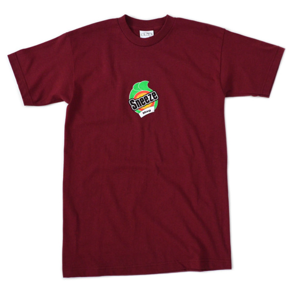 Sneeze Magazine /// BOUNTY TEE Burgunday 01