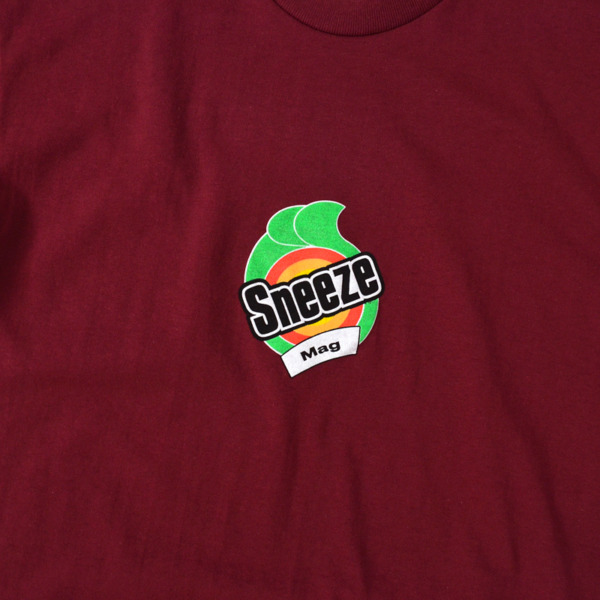 Sneeze Magazine /// BOUNTY TEE Burgunday 02