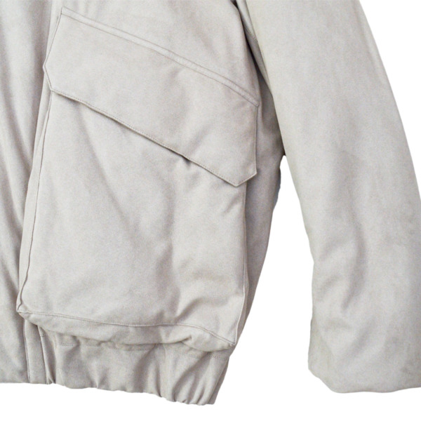 ZIP UP BLOUSON L.Gray 03