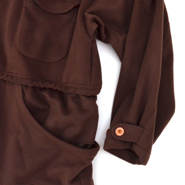 NOROLL /// THROUGH COAT Brown 04