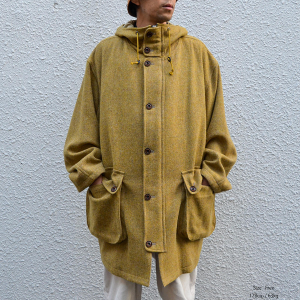 HOMELESS TAILOR /// LONG PARKA Dal Gold 06