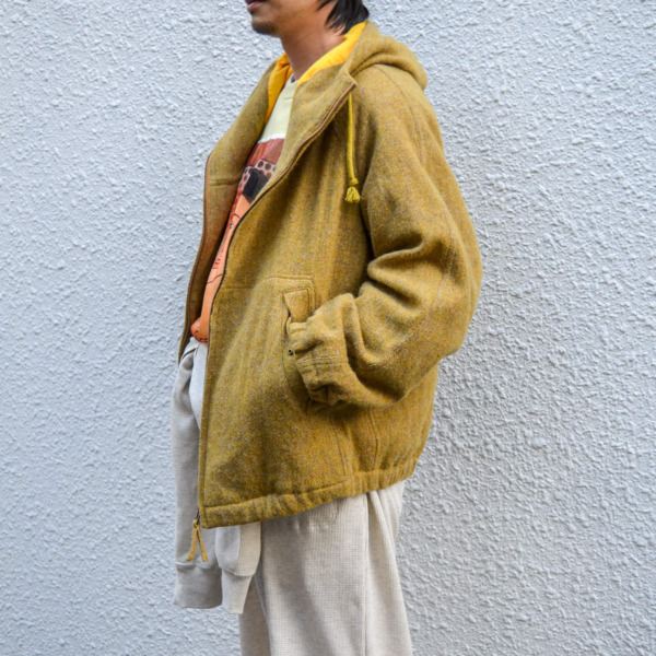 HOMELESS TAILOR /// ZIP PARKA Dal Gold 05