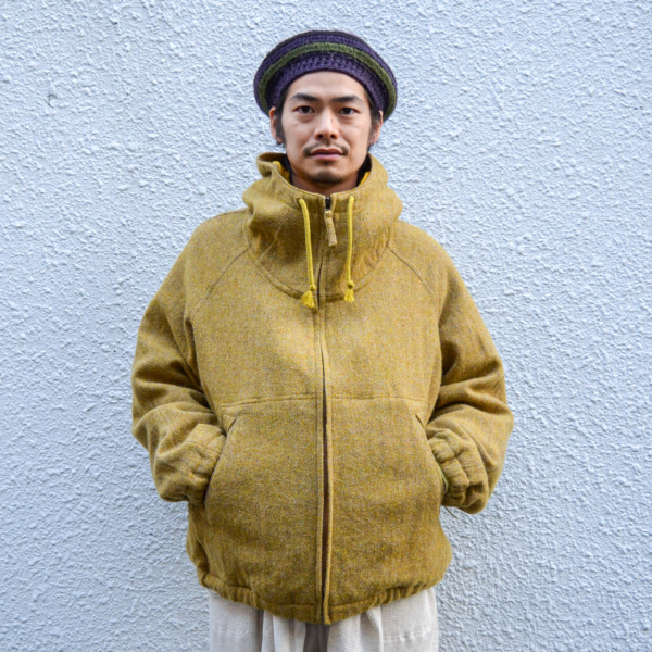 HOMELESS TAILOR /// ZIP PARKA Dal Gold 06