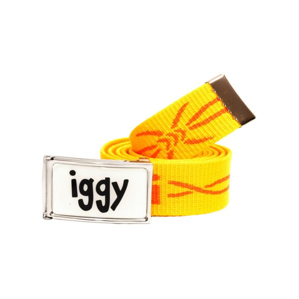 iggy /// Yellow Barbed Wire Belt 01