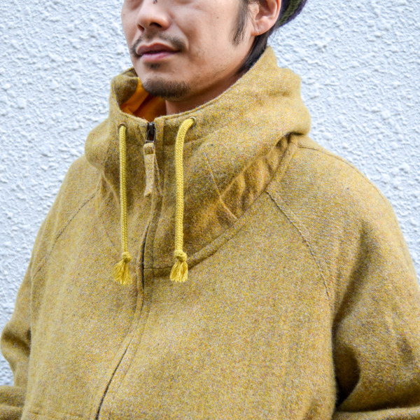 HOMELESS TAILOR /// ZIP PARKA Dal Gold 07