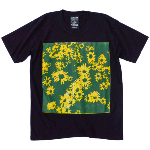 Miracle Seltzer /// Green + Yellow Daisy S/S Black 01