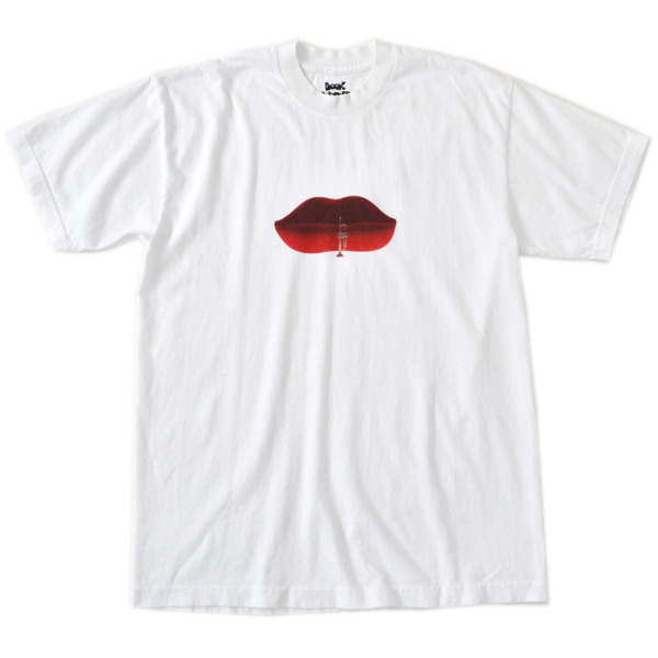 BOOK WORKS /// Blow Your Horn Tee White 01