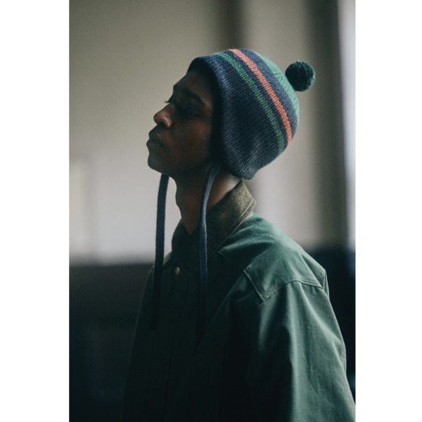 COMFORTABLE REASON /// Ear Flap Knit Cap 05