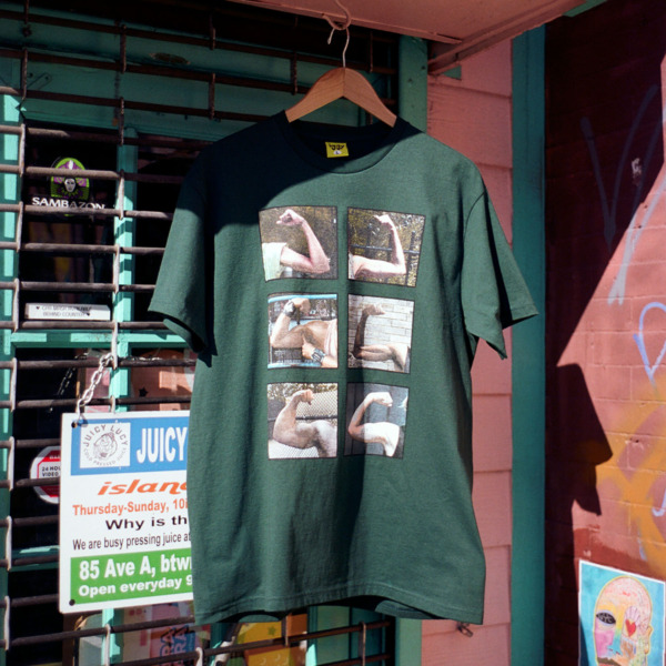 iggy /// Portrait T Shirt Dark Green 03