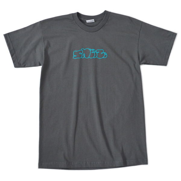 Sneeze Magazine /// LOGO TEE Charcoal 01