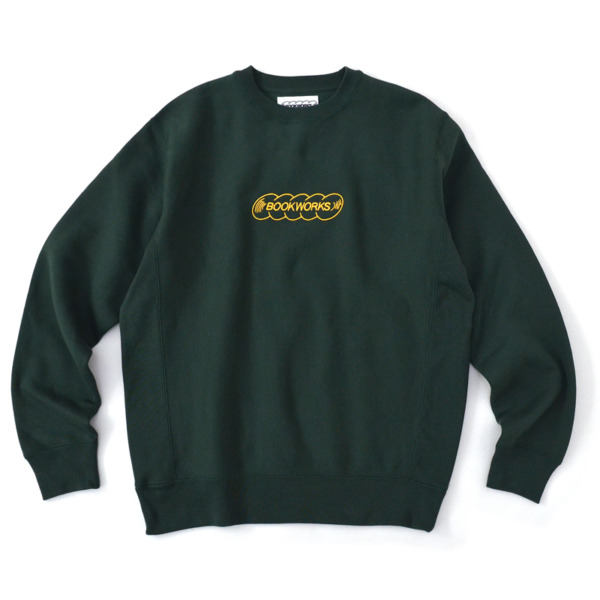 BOOK WORKS /// Record Logo Embroidered Crew 01