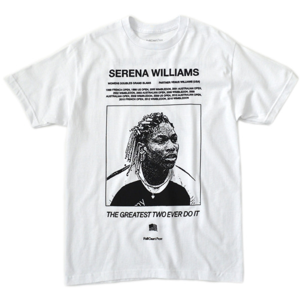 Full Court Press /// WILWAMS TEE White 01