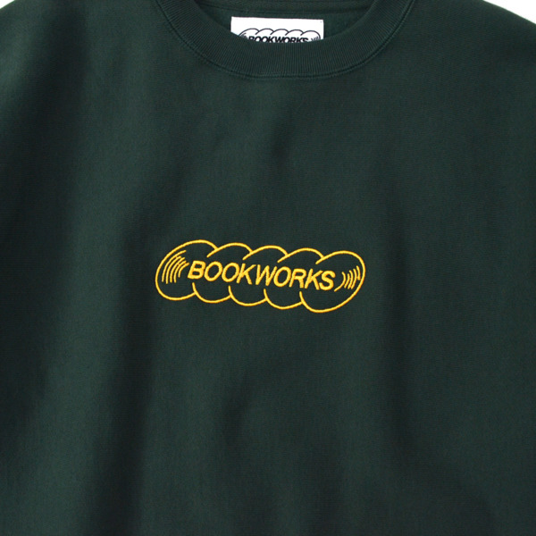 BOOK WORKS /// Record Logo Embroidered Crew 02
