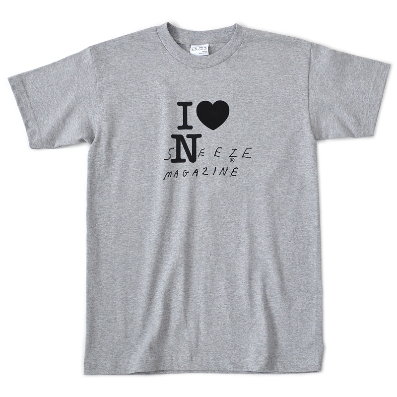 Sneeze Magazine (TOURIST TEE Heather Grey) 通販 | SUPPLY TOKYO online store