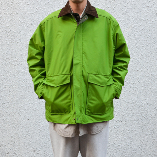 COMFORTABLE REASON /// Reversible Work Jacket Khaki / Green 011