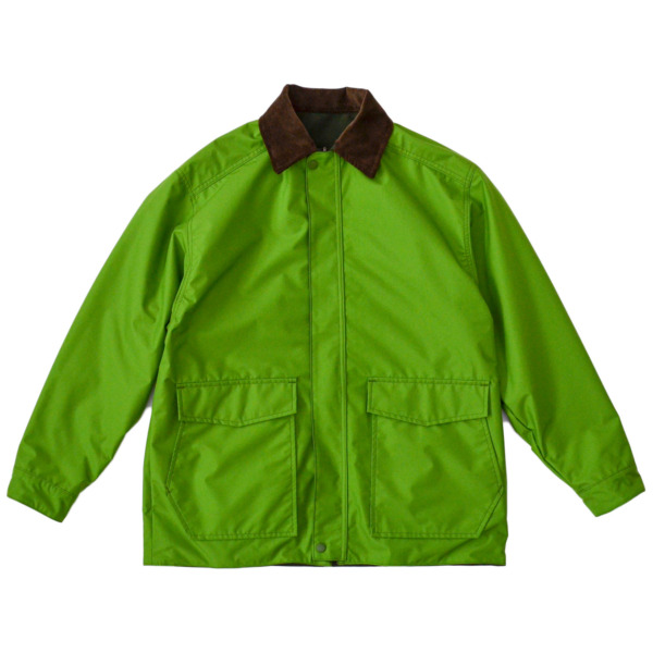 COMFORTABLE REASON /// Reversible Work Jacket Khaki / Green 05