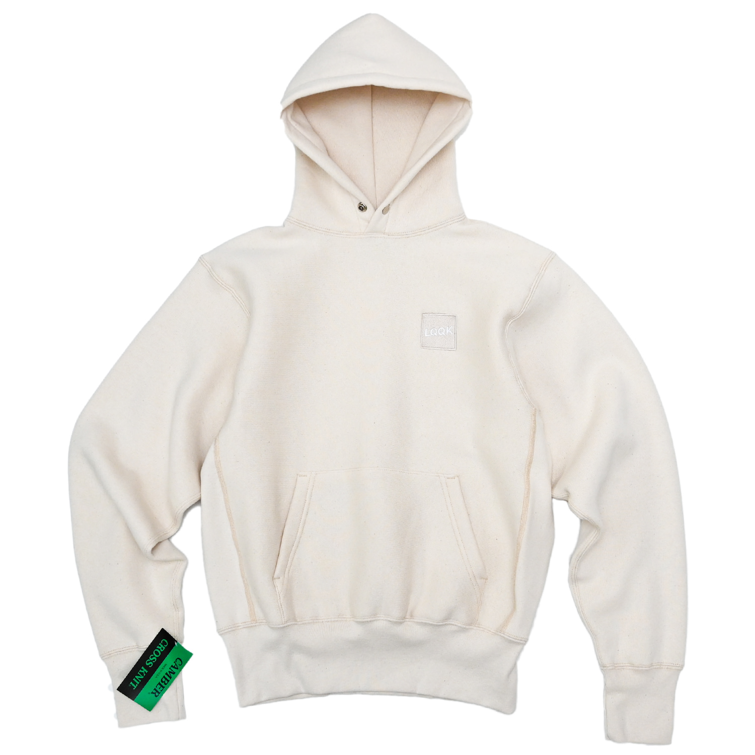 LQQK STUDIO (SIGNATURE SNAP HOODIE Natural) 通販 ｜ SUPPLY TOKYO ...