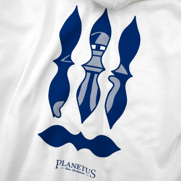 PLANETUS /// Santafe Zip hood Sweat White 04