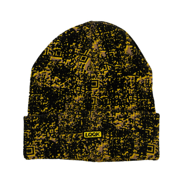 LQQK STUDIO /// DIGI CAMO QR BEANIE 01