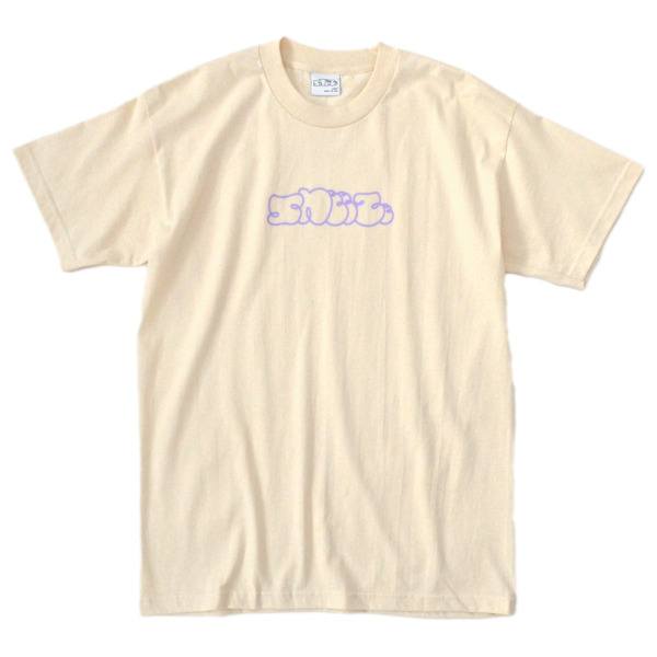 Sneeze Magazine /// SNEEZE / SUPPLY Logo Tee Natural×Lavender 01