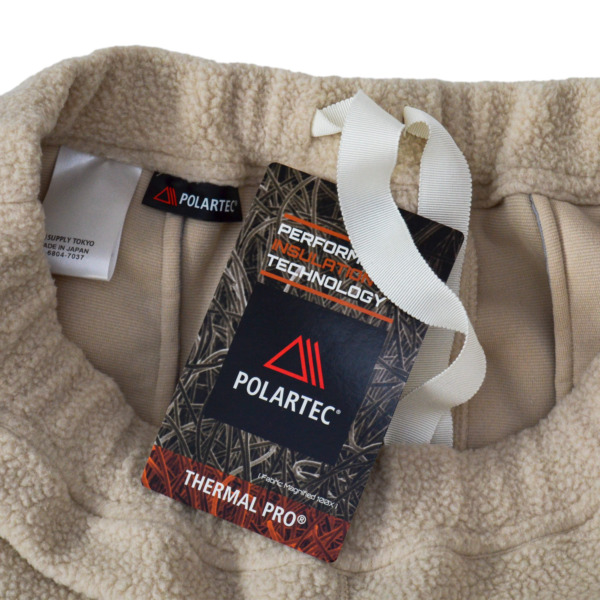 SUPPLY /// Polartec Fleece Pants Natural 05