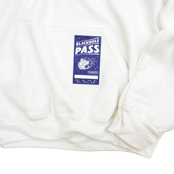 PLANETUS /// A.E.S Pull hood Sweat White 03