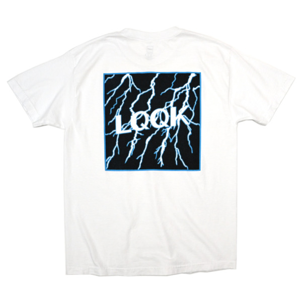 LQQK STUDIO /// ELECTRIC CLASSIC LOGO TEE White 02