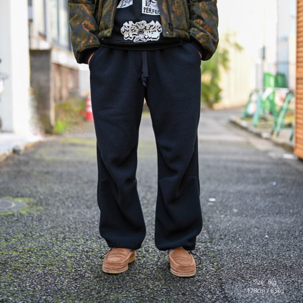 SUPPLY /// Polartec Fleece Pants Black 07