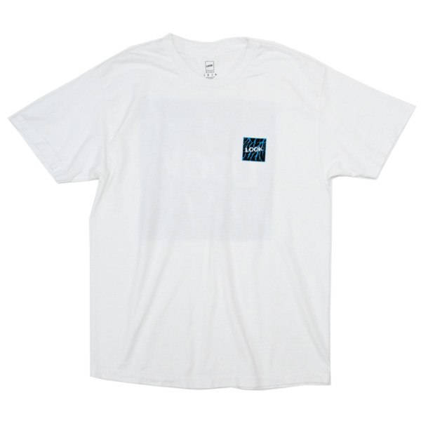 LQQK STUDIO /// ELECTRIC CLASSIC LOGO TEE White 01