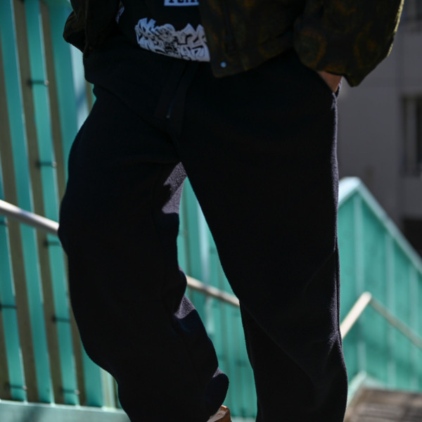 SUPPLY /// Polartec Fleece Pants Black 010