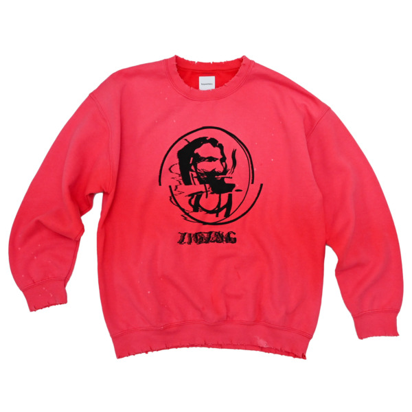 Sasquatchfabrix. /// ERROR ZIGZAG SWEATSHIRT Pink 01