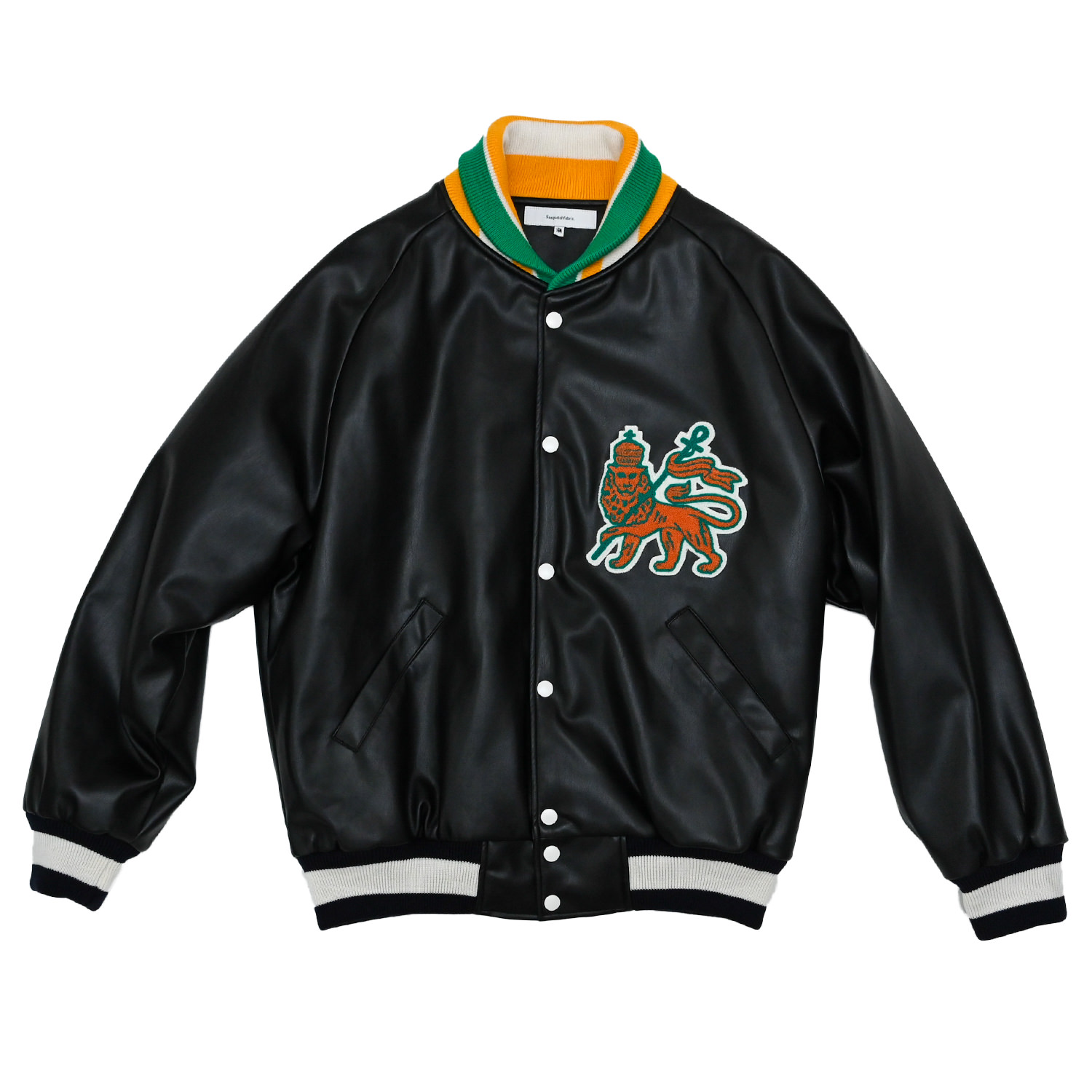 Sasquatchfabrix. (SYNTHETIC LEATHER STADIUM JACKET) 通販 ｜ SUPPLY TOKYO ...