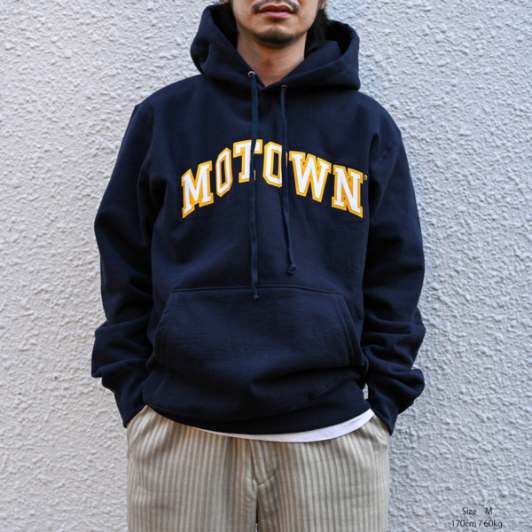 BETTER /// MOTOWN COLLEGIATE HOODIE Navy 04