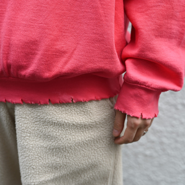 Sasquatchfabrix. /// ERROR ZIGZAG SWEATSHIRT Pink 05