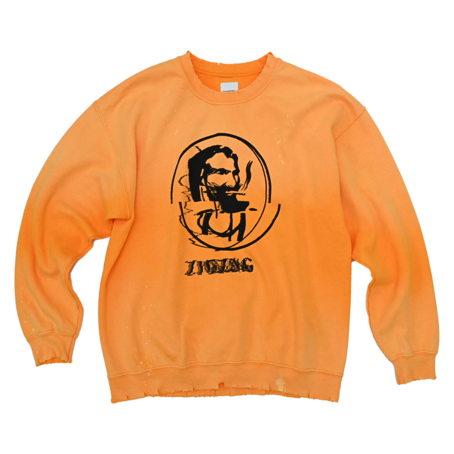 Sasquatchfabrix. (ERROR ZIGZAG SWEATSHIRT Yellow) 通販 ｜ SUPPLY ...