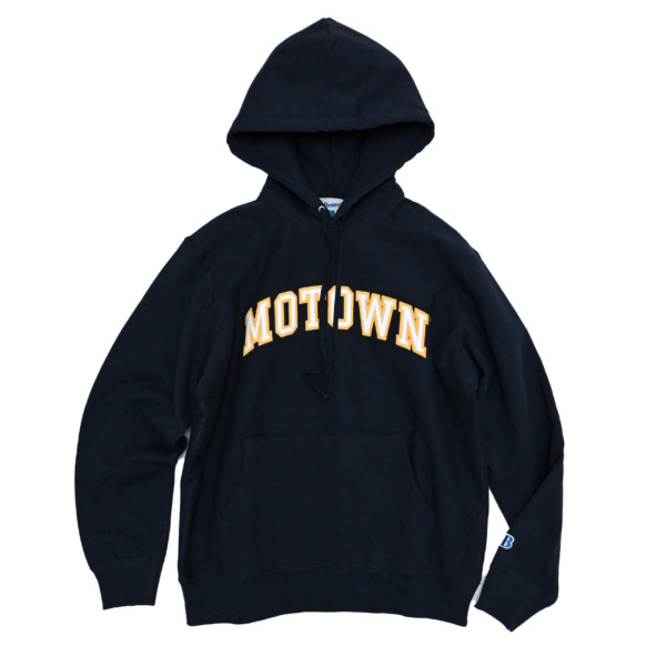 BETTER /// MOTOWN COLLEGIATE HOODIE Navy 01