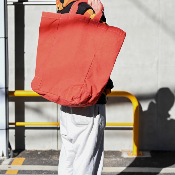 HOMELESS TAILOR /// OVERDYE CANVAS BAG 07