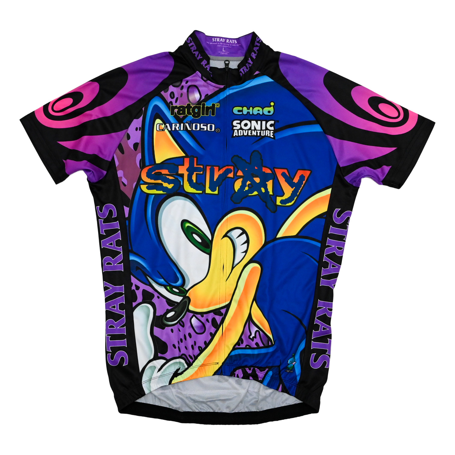 STRAY RATS × SONIC THE HEDGEHOG (SONIC ADVENTURE CYCLING JERSEY ...