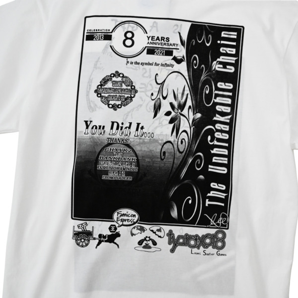 Leomi Sadler /// Unbreakable Chain T-shirt White 06