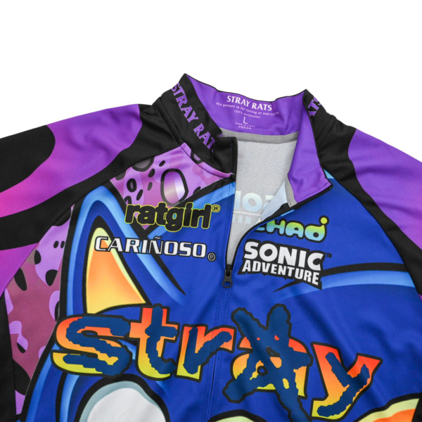 STRAY RATS × SONIC THE HEDGEHOG /// SONIC ADVENTURE CYCLING JERSEY 03