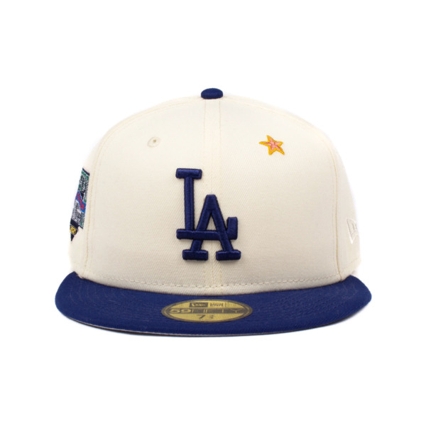 BETTER /// MLB© – “Dodgers” Cream/Blue New Era Fitted 02