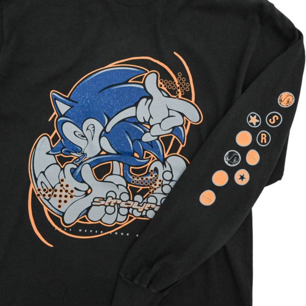 STRAY RATS × SONIC THE HEDGEHOG /// No Regrets Long Sleeve Tee 02