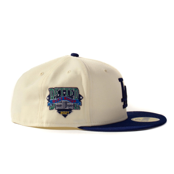 BETTER /// MLB© – “Dodgers” Cream/Blue New Era Fitted 03