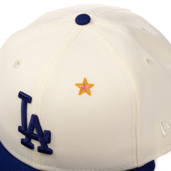 BETTER /// MLB© – “Dodgers” Cream/Blue New Era Fitted 04
