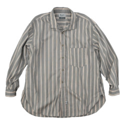 Marvine Pontiak shirt makers /// Italian Collar SH Black Chambray