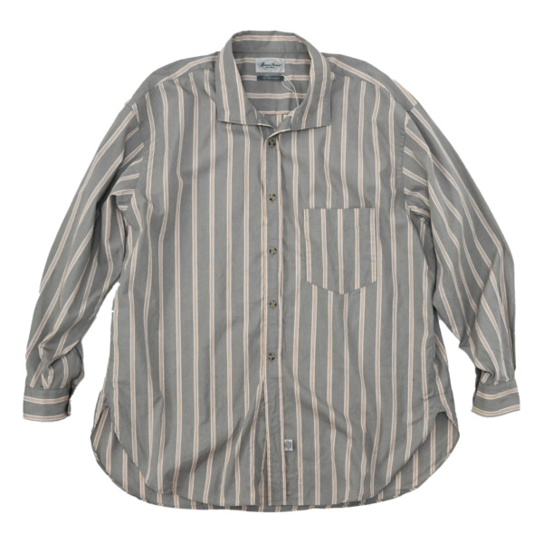 Marvine Pontiak shirt makers /// Italian Collar SH Beige ST 01