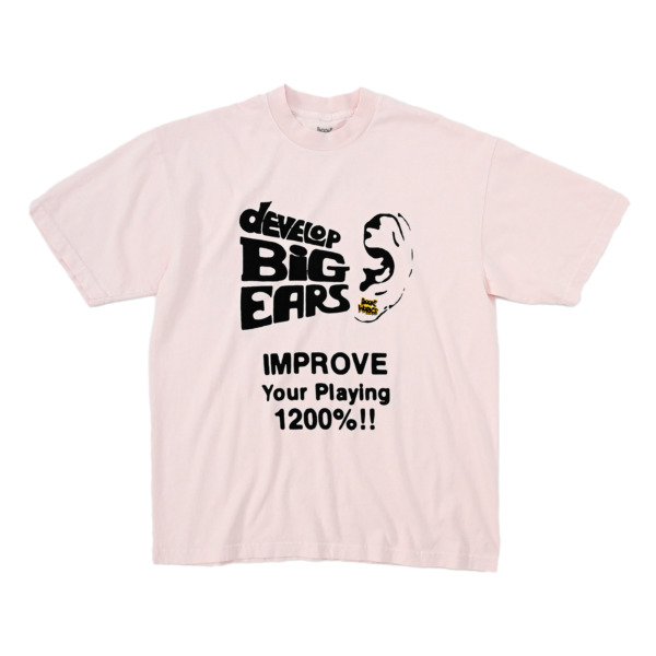 BOOK WORKS /// Big Ears Tee Pink 01